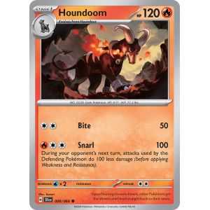 Houndoom (Common/Reverse Holofoil) – SV6.5 Shrouded Fable | Carta POKEMON en México