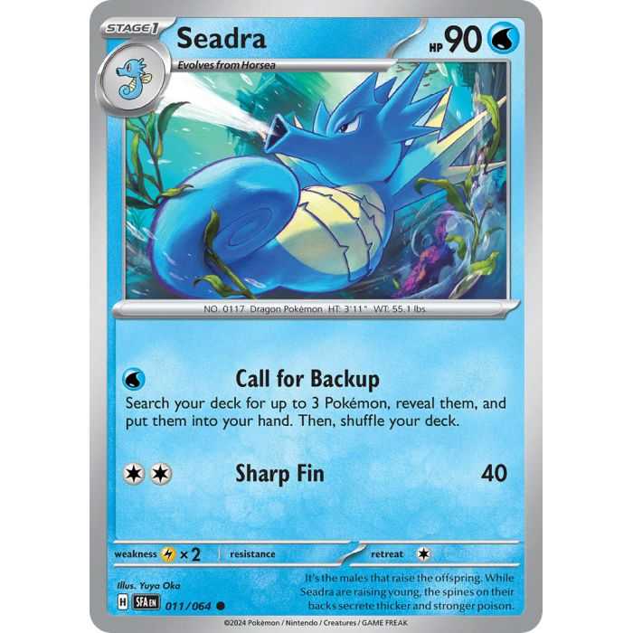 Seadra (Common/Reverse Holofoil) – SV6.5 Shrouded Fable | Carta POKEMON en México