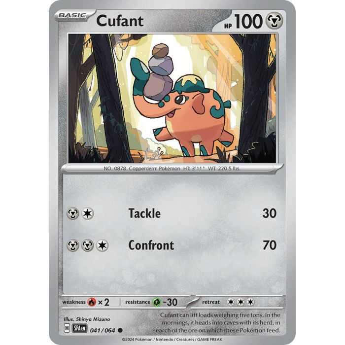 Cufant (Common/Reverse Holofoil) – SV6.5 Shrouded Fable | Carta POKEMON en México
