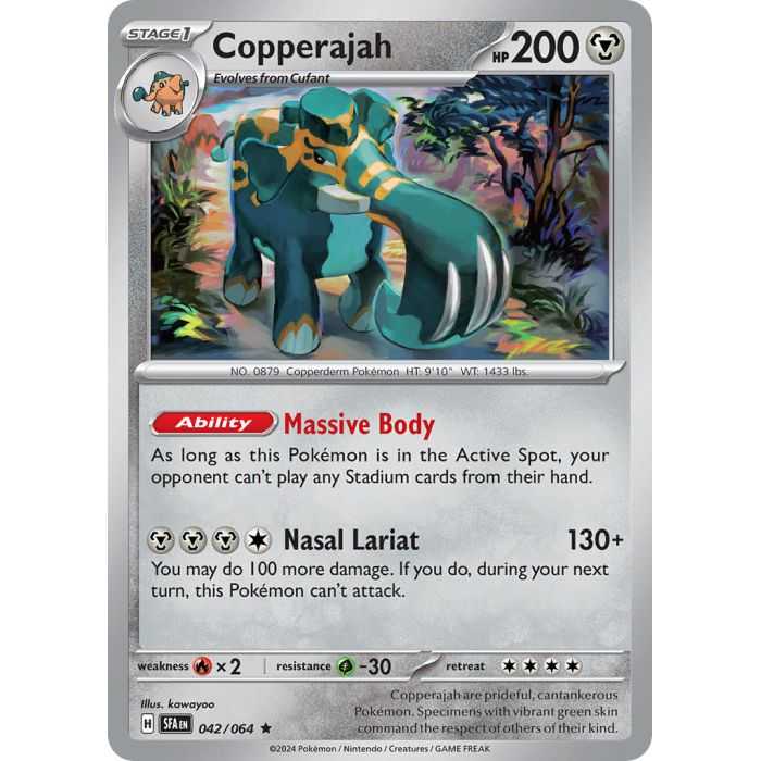 Copperajah (Rare/Reverse Holofoil) – SV6.5 Shrouded Fable | Carta POKEMON en México