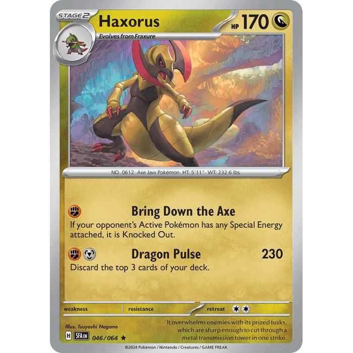 Haxorus (Rare/Reverse Holofoil) – SV6.5 Shrouded Fable | Carta POKEMON en México