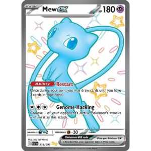 Mew ex (Shiny Full Art) – SV4.5 Paldean Fates | Carta POKEMON en México