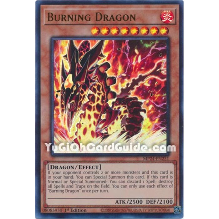 Burning Dragon (Ultra Rare)