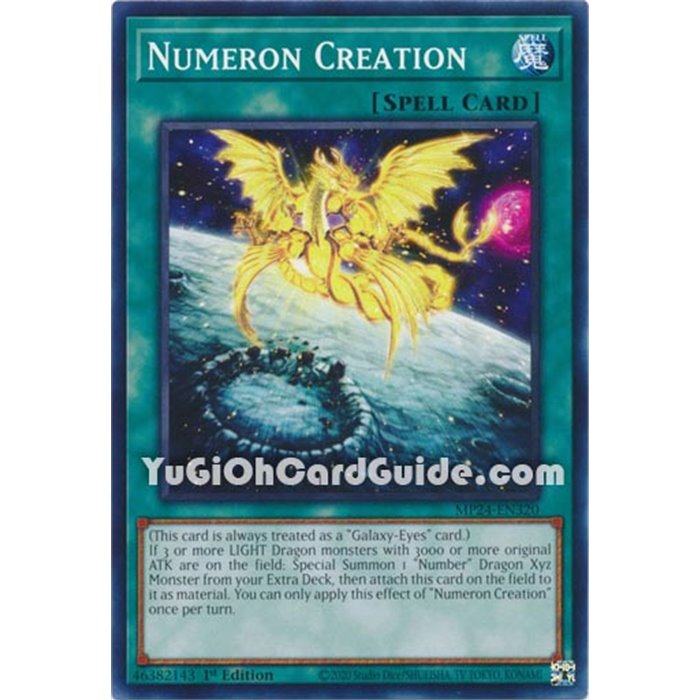 Numeron Creation (Common)