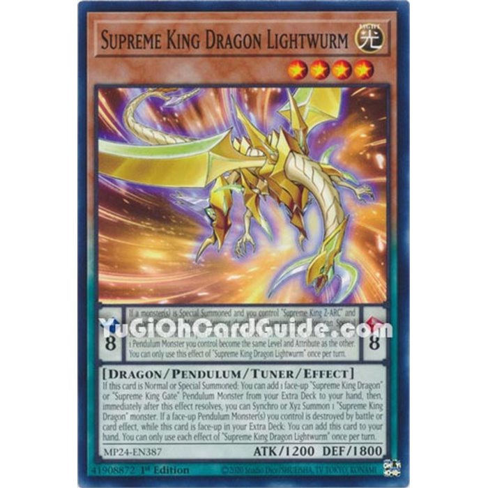 Supreme King Dragon Lightwurm (Common)