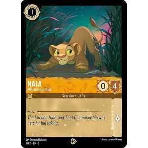 Nala - Mischievous Cub - (Uncommon/Cold Foil) – Shimmering Skies | Carta LORCANA en México