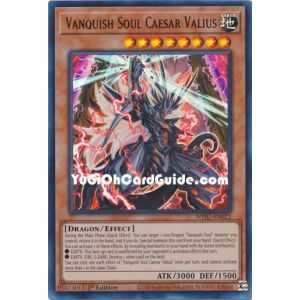 Vanquish Soul Caesar Valius (Collector Rare) – Wild Survivors | Carta YUGIOH en México