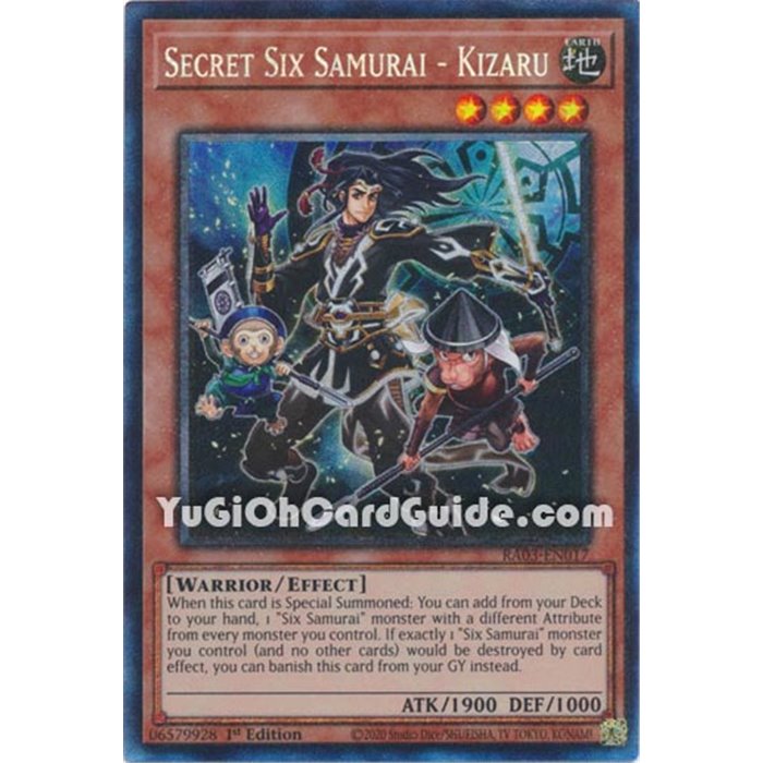 Secret Six Samurai - Kizaru (Super Rare)