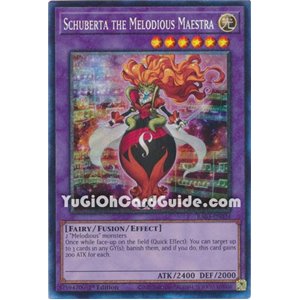 Schuberta the Melodious Maestra (Platinum Secret Rare)
