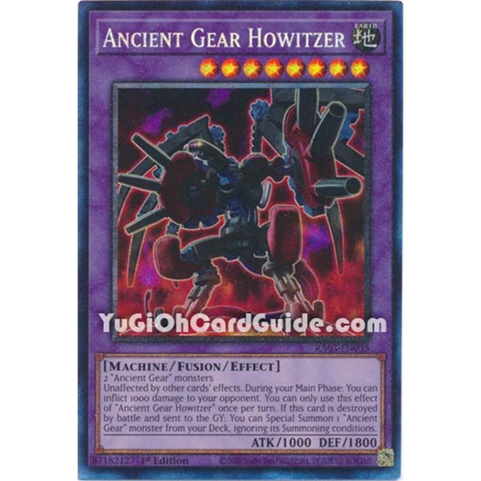 Ancient Gear Howitzer (Platinum Secret Rare)