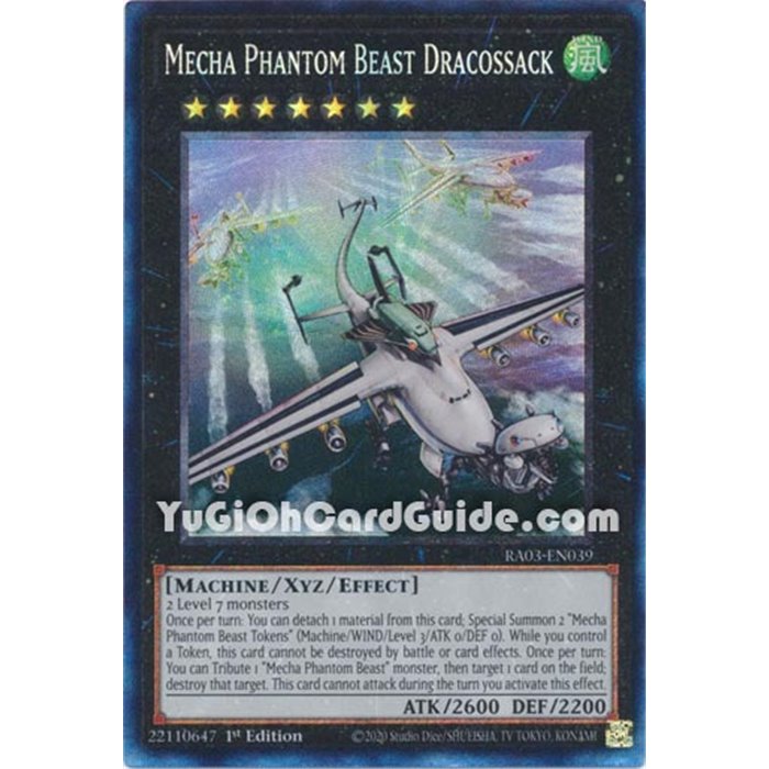 Mecha Phantom Beast Dracossack (Quarter Century Secret Rare)