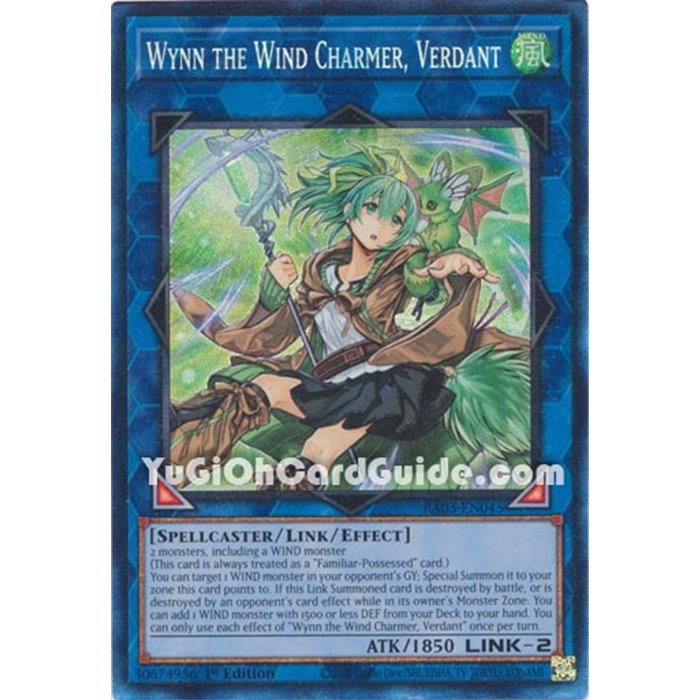 Wynn the Wind Charmer, Verdant (Super Rare)