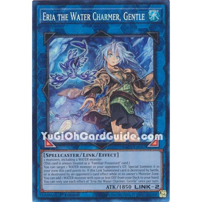 Eria the Water Charmer, Gentle (Quarter Century Secret Rare)