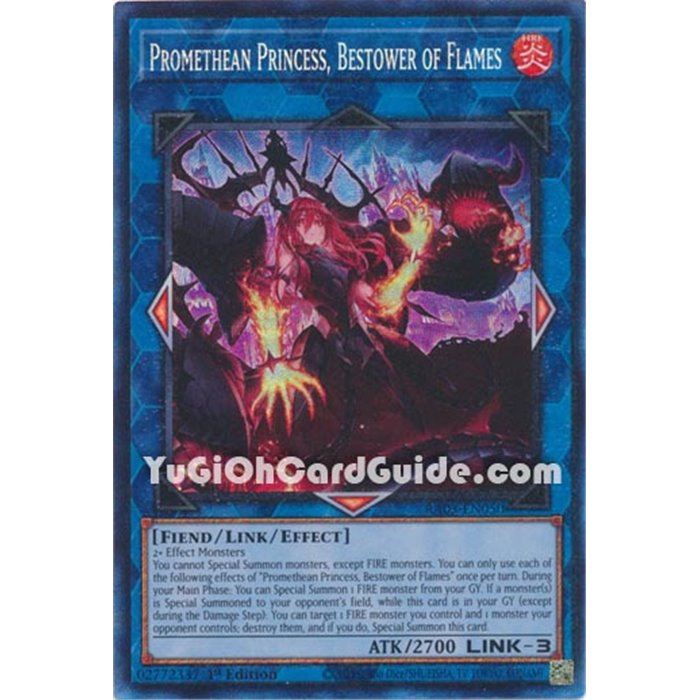 Promethean Princess, Bestower of Flames (Ultra Rare)