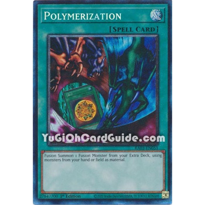 Polymerization (Alternate Password) (Quarter Century Secret Rare)