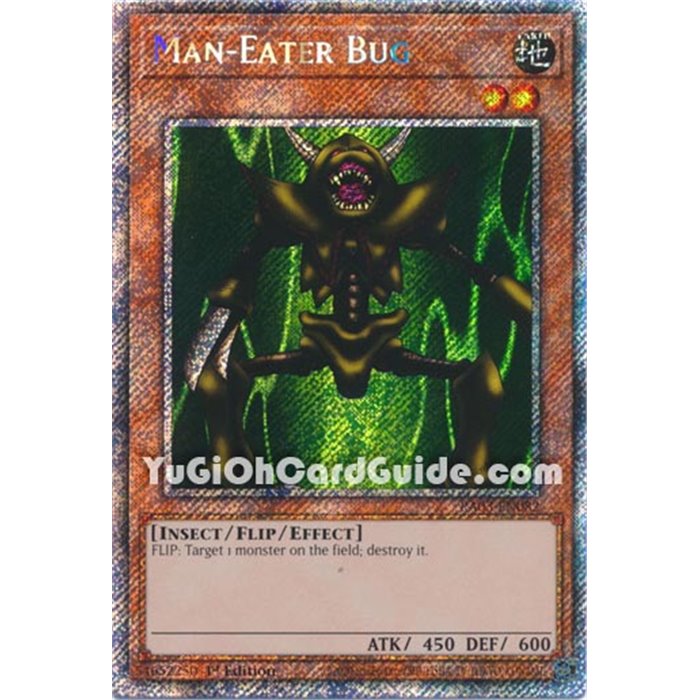 Man-Eater Bug (Quarter Century Secret Rare)
