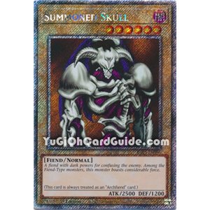 Summoned Skull (Quarter Century Secret Rare)