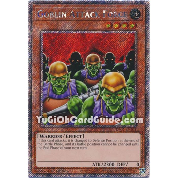 Goblin Attack Force  (Quarter Century Secret Rare)