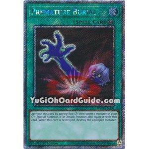 Premature Burial  (Quarter Century Secret Rare)
