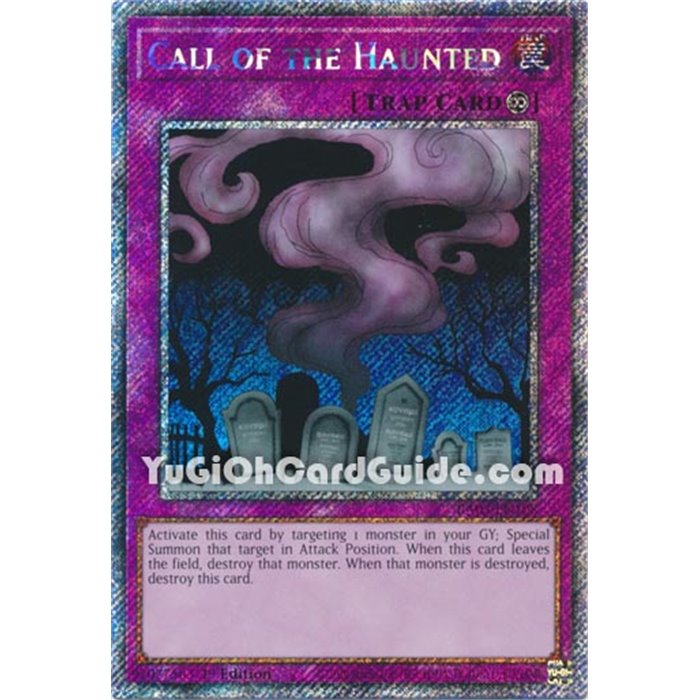 Call of the Haunted (Platinum Secret Rare)