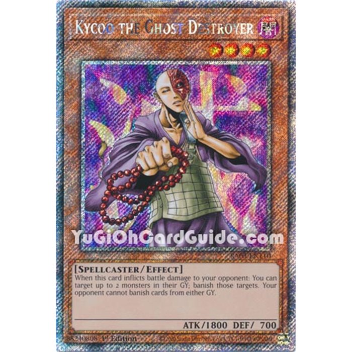 Kycoo the Ghost Destroyer (Quarter Century Secret Rare)