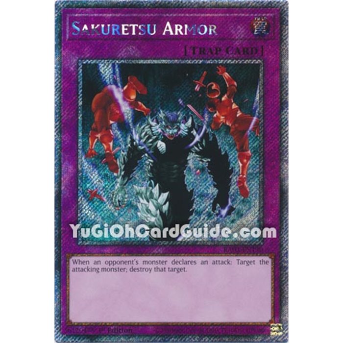 Sakuretsu Armor (Platinum Secret Rare)