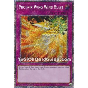 Phoenix Wing Wind Blast (Quarter Century Secret Rare)