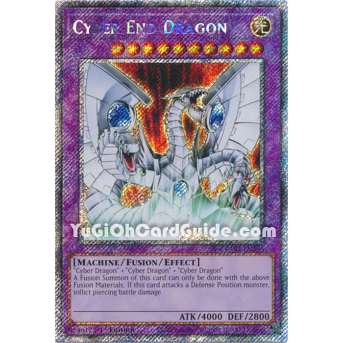 Cyber End Dragon (Quarter Century Secret Rare)