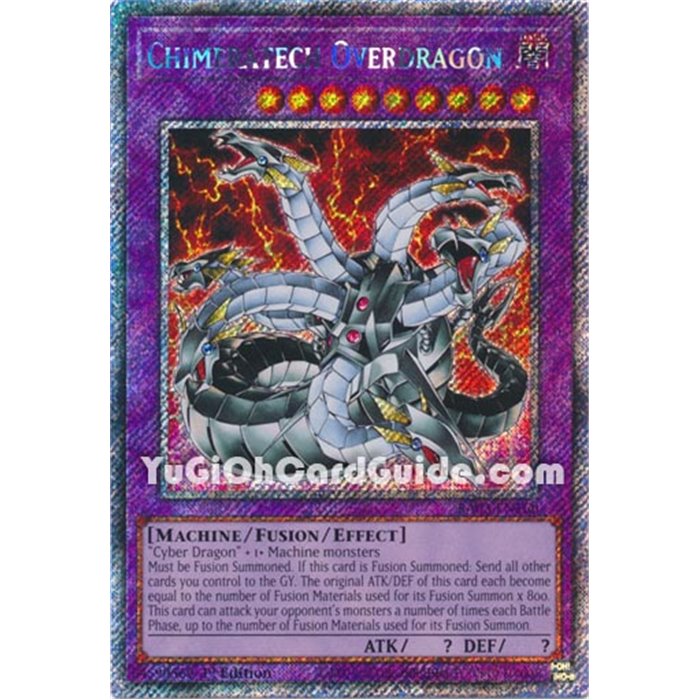 Chimeratech Overdragon (Quarter Century Secret Rare)