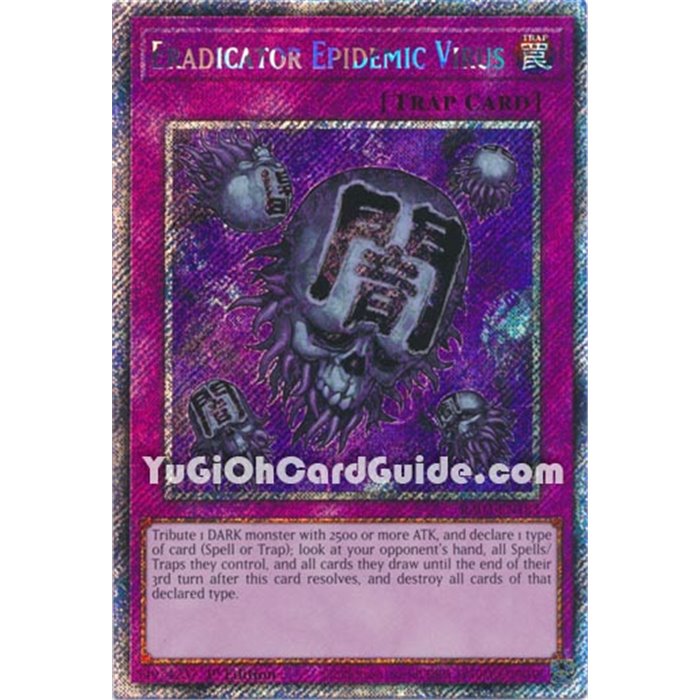 Eradicator Epidemic Virus (Quarter Century Secret Rare)
