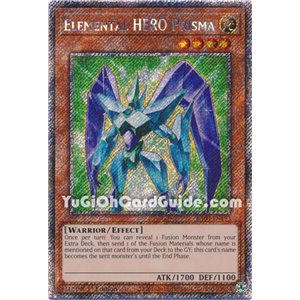 Elemental HERO Prisma  (Quarter Century Secret Rare)