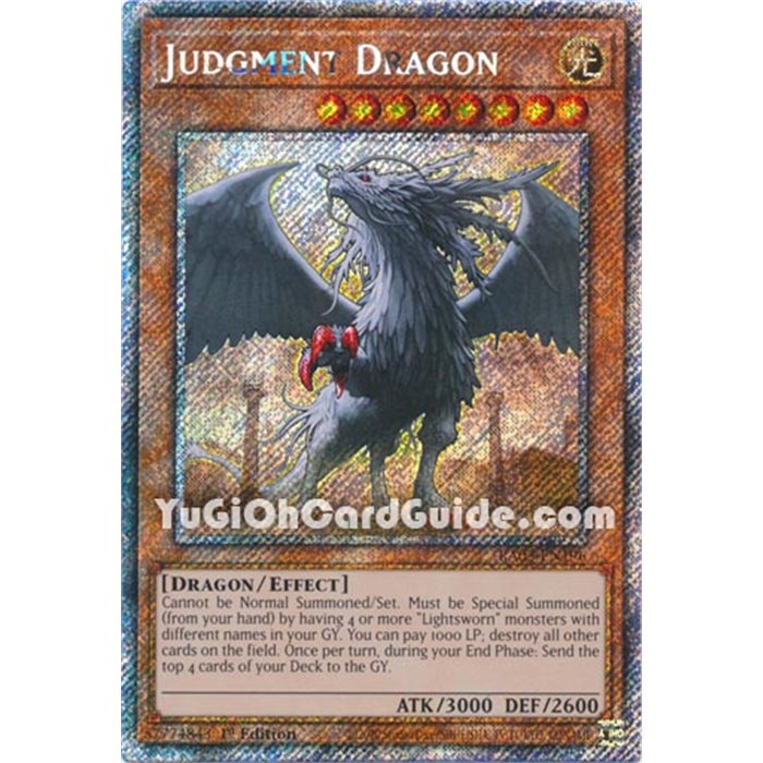Judgment Dragon (Quarter Century Secret Rare)