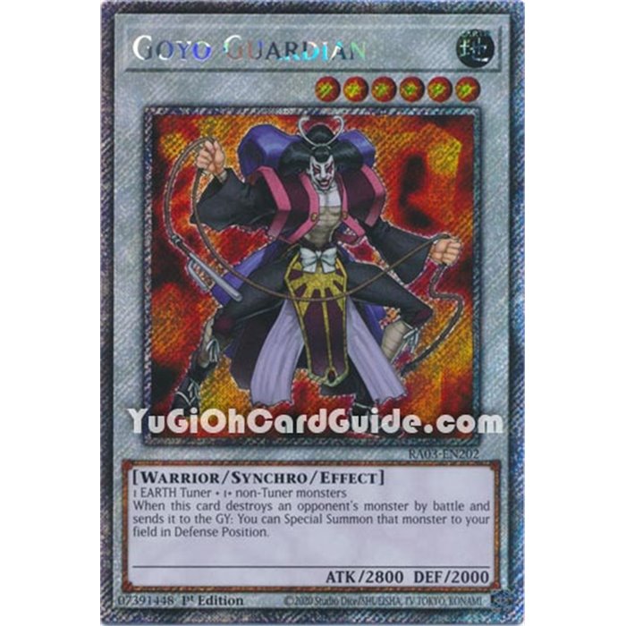 Goyo Guardian (Platinum Secret Rare)