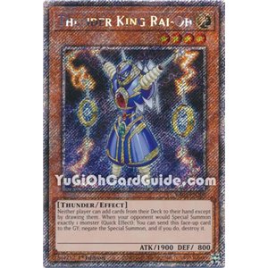 Thunder King Rai-Oh (Quarter Century Secret Rare)