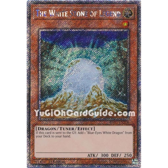 The White Stone of Legend (Platinum Secret Rare)