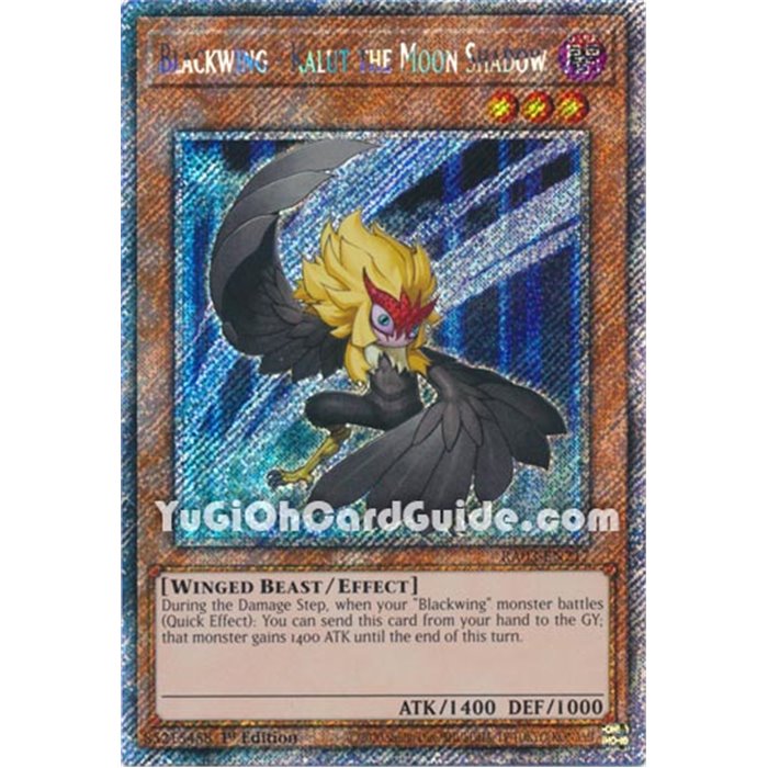Blackwing - Kalut the Moon Shadow (Platinum Secret Rare)