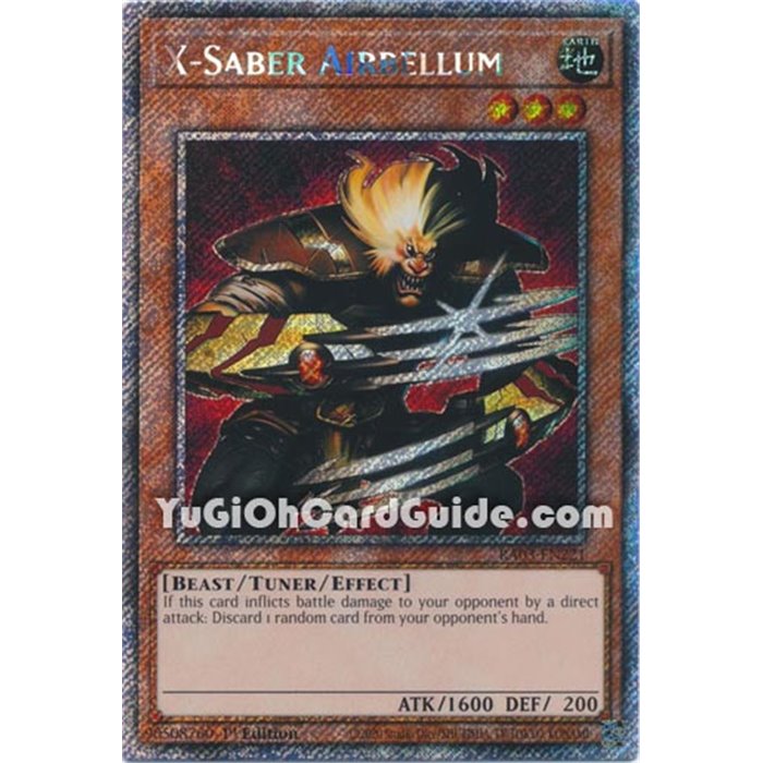 X-Saber Airbellum (Platinum Secret Rare)