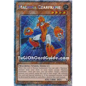Machina Gearframe (Quarter Century Secret Rare)