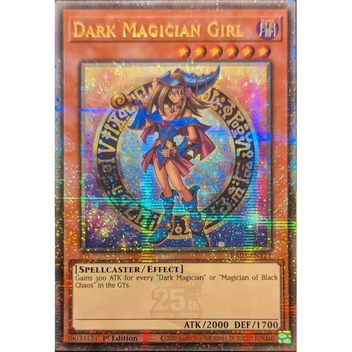 Dark Magician Girl (B) (Quarter Century Secret Rare) – Quarter Century Bonanza | Carta YUGIOH en México