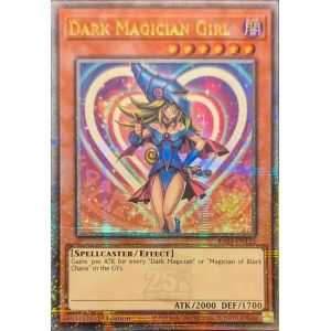 Dark Magician Girl (A) (Quarter Century Secret Rare) – Quarter Century Bonanza | Carta YUGIOH en México