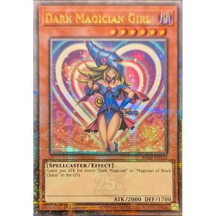 Dark Magician Girl (A) (Quarter Century Secret Rare) – Quarter Century Bonanza | Carta YUGIOH en México