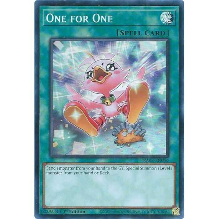 One for One (Alternate Art) (Prismatic Ultimate Rare) – Quarter Century Bonanza | Carta YUGIOH en México