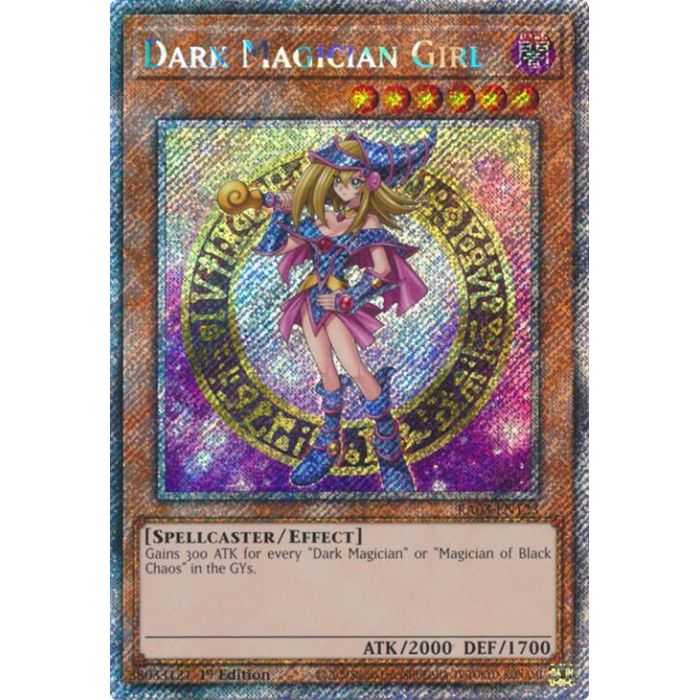 Dark Magician Girl (B) (Platinum Secret Rare) – Quarter Century Bonanza | Carta YUGIOH en México