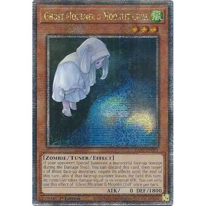 Ghost Mourner & Moonlit Chill (Alternate Art) (Quarter Century Rare) – YGO 25th Anniversary Rarity Collection II | Carta YUGIOH 