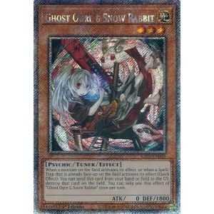 Ghost Ogre & Snow Rabbit (Alternate Art) (Platinum Secret Rare) – YGO 25th Anniversary Rarity Collection II | Carta YUGIOH en Mé