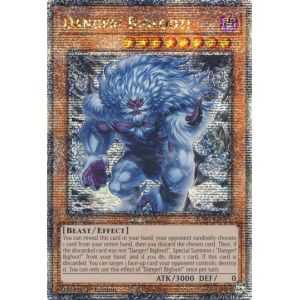 Danger! Bigfoot! (Alternate Art) (Quarter Century Secret Rare) – Quarter Century Bonanza | Carta YUGIOH en México