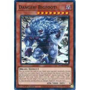 Danger! Bigfoot! (Alternate Art) (Super Rare) – Quarter Century Bonanza | Carta YUGIOH en México