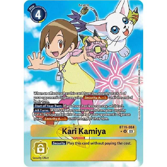 Kari Kamiya (Alternate Art) – BT15 Exceed Apocalypse | Carta DIGIMON en México