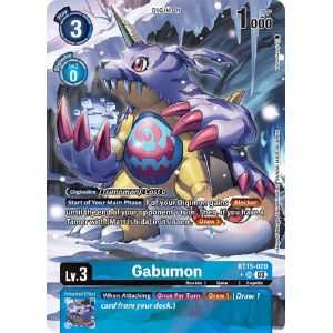 Gabumon (Alternate Art) – BT15 Exceed Apocalypse | Carta DIGIMON en México