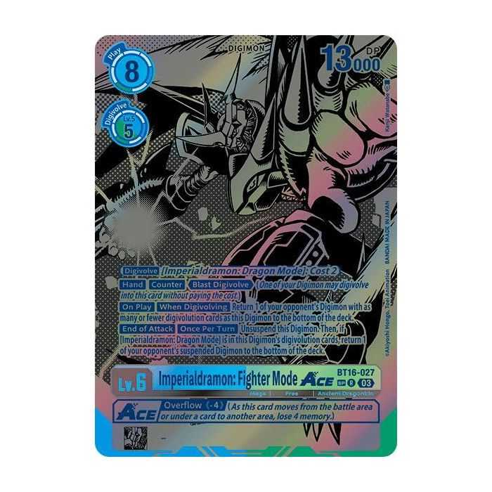 Imperialdramon: Dragon Mode (Alternate Art) – BT16 Beginning Observer | Carta DIGIMON en México